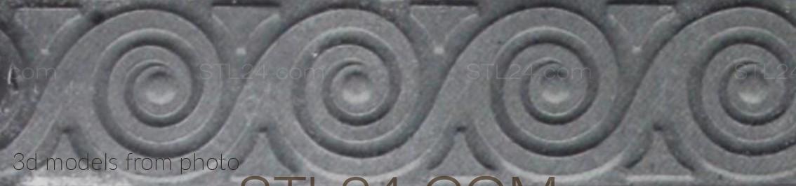 Бордюры (MOULDING_0572 -  | 3D model 3DSMAX / OBJ / STL) 3D модель для ЧПУ станка